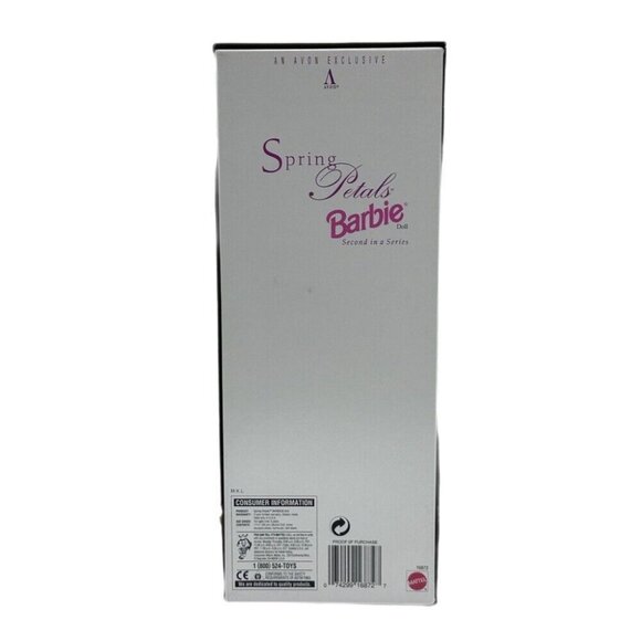 Avon Spring Petals Barbie Doll Brunette Special Edition Mattel VINTAGE 1997 - Picture 5 of 6